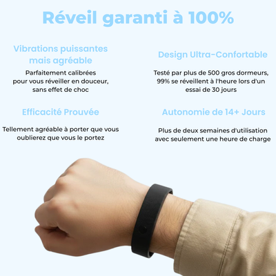 Syband One - Le réveil vibrant & silencieux