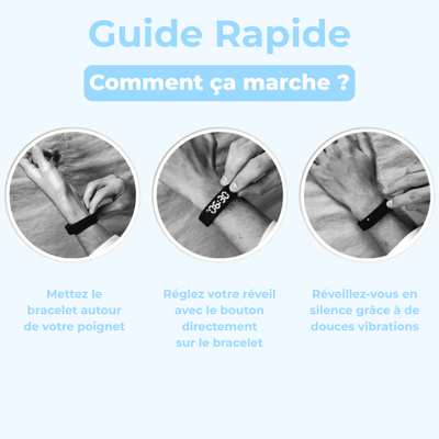 Le bracelet qui met fin aux réveils manqués