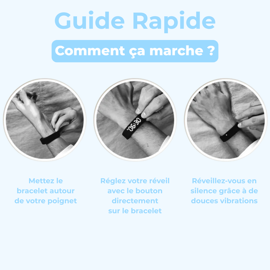 Le bracelet qui met fin aux réveils manqués