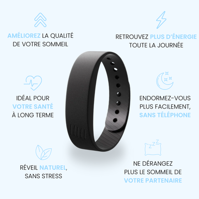 Le bracelet qui met fin aux réveils manqués
