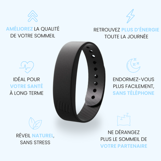 Le bracelet qui met fin aux réveils manqués